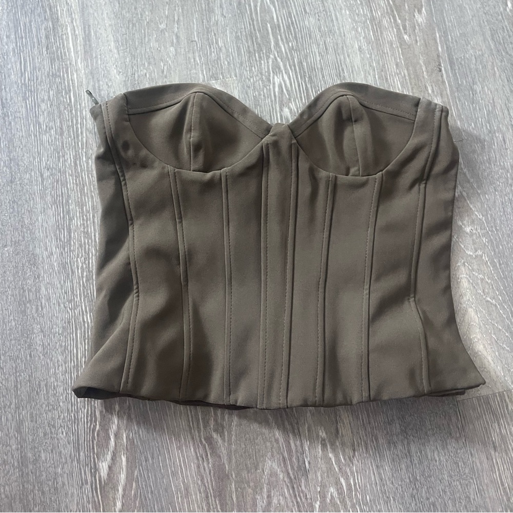 Zara Brown Corset
